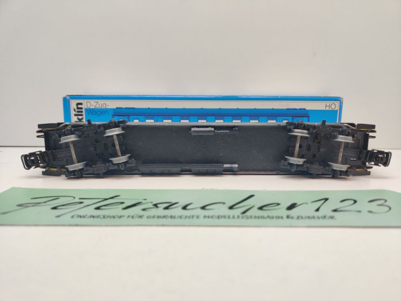 Märklin H0 AC 4037 Schnellzugwagen 2. Kl. / B4ü / DB / OVP blau