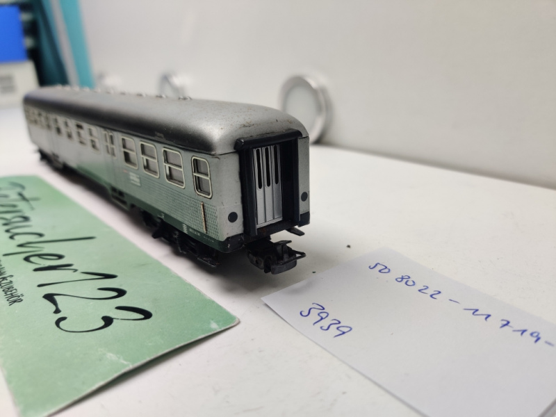 Märklin H0 AC 4042 / 508022 -11719-8 Personenwagen Silberling / DB / 2.Kl. / Silber