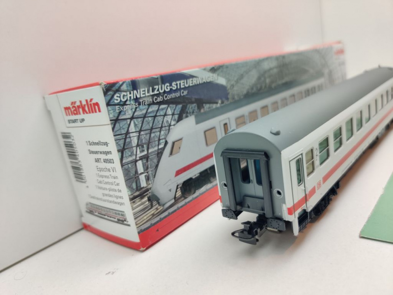 Märklin H0 AC 40503 IC Steuerwagen 2.Kl Bimdzf271.0 / NEM / DB AG / OVP
