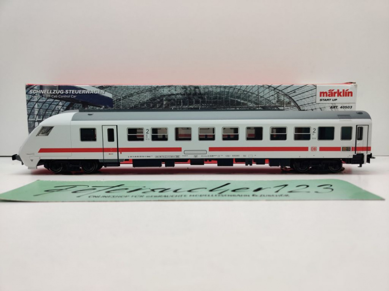 Märklin H0 AC 40503 IC Steuerwagen 2.Kl Bimdzf271.0 / NEM / DB AG / OVP