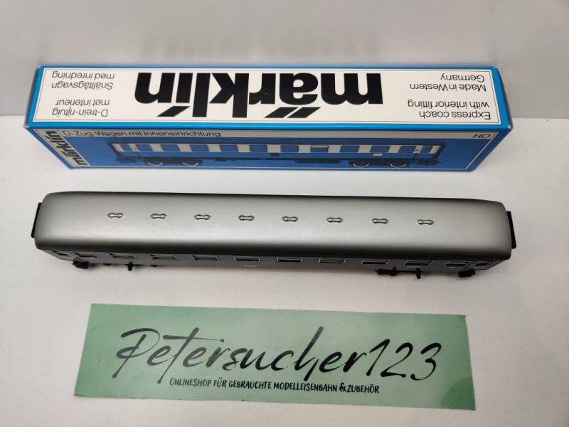 Märklin H0 AC 4051 Abteilwagen 1.Kl Aüm202 / DB / OVP blau