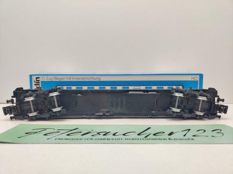 Märklin H0 AC 4051 Abteilwagen 1.Kl Aüm202 / DB / OVP blau