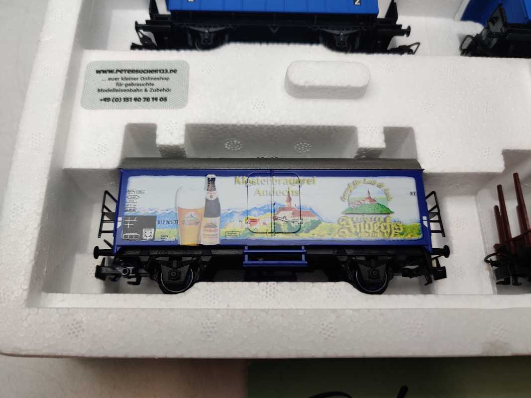 Märklin H0 AC 40352 / 4-teilige Wagenset „Bayerischer Güterzug mit Personenbeförderung“ / OVP