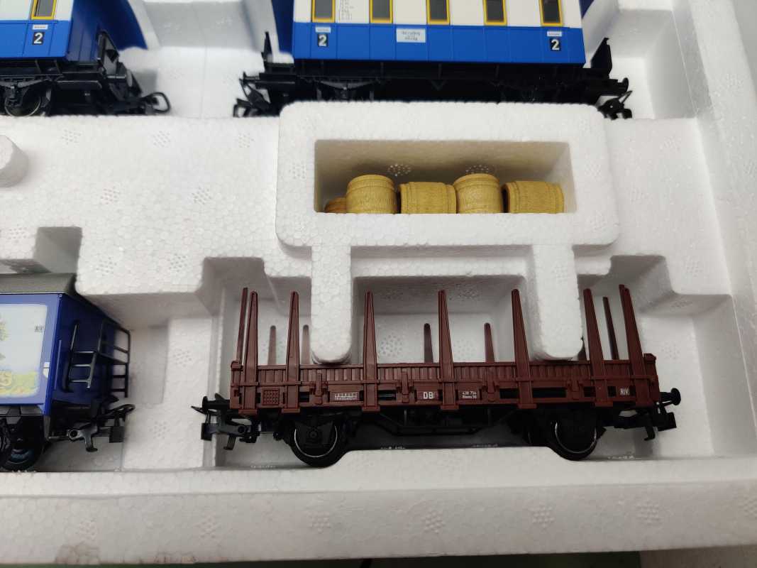 Märklin H0 AC 40352 / 4-teilige Wagenset „Bayerischer Güterzug mit Personenbeförderung“ / OVP