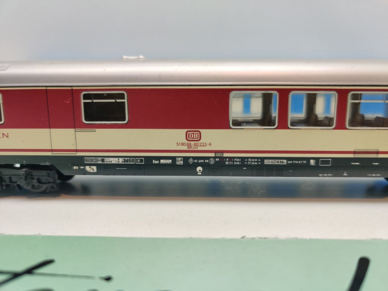Märklin H0 AC 4054 Speisewagen / WRümh / DB / OVP blau