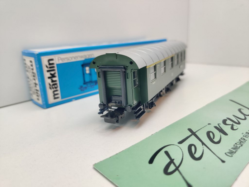 Märklin H0 AC 4067 Umbauwagen 1.-2.Kl AB3yge / DB / OVP blau