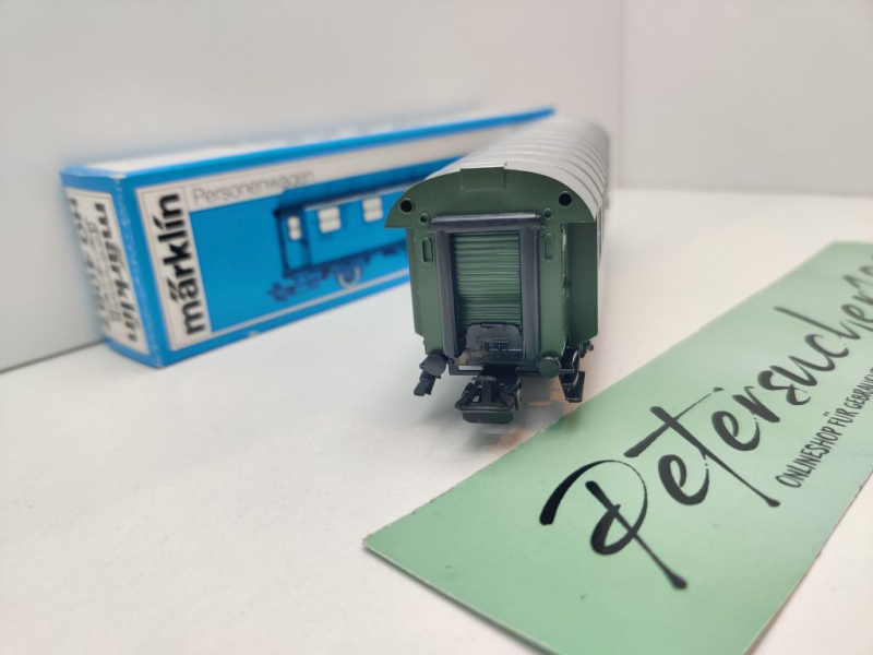 Märklin H0 AC 4067 Umbauwagen 1.-2.Kl AB3yge / DB / OVP blau