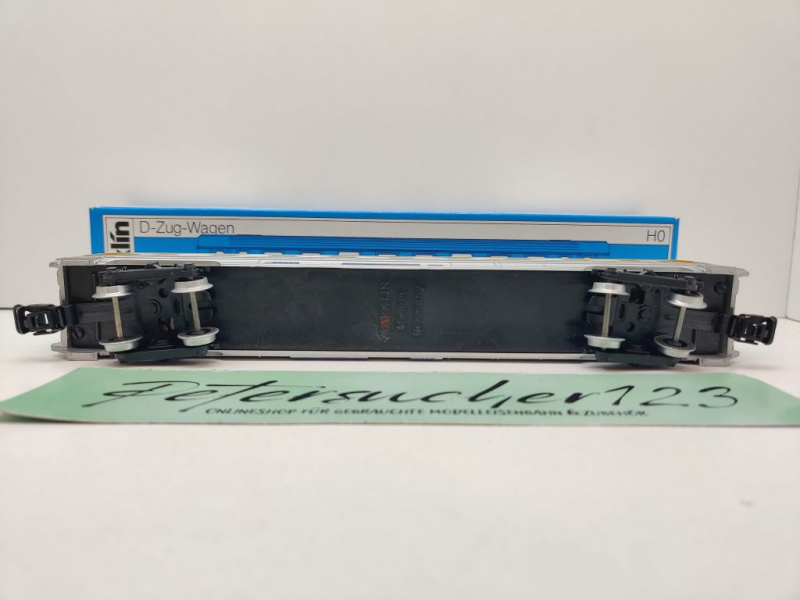 Märklin H0 AC 4076 D-Zug-Wagen 1.Kl A9uj / Inox / SNCF / OVP blau