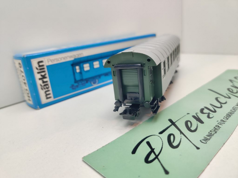 Märklin H0 AC 4079 Umbauwagen 2.Kl B3yge / DB / OVP blau