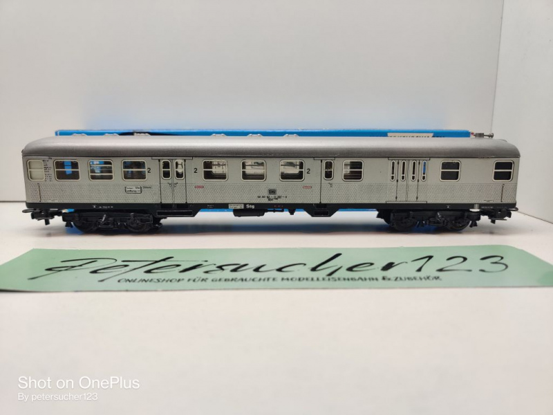 Märklin H0 AC 4081 Nahverkehrs-Steuerwg / Licht / 2.Kl / BDnf738 / DB / OVP blau