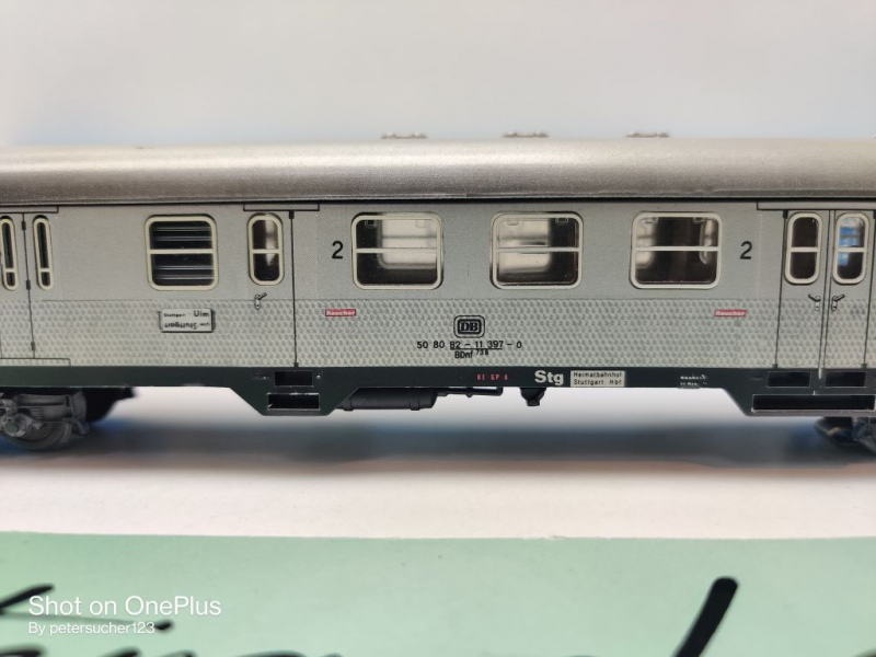 Märklin H0 AC 4081 Nahverkehrs-Steuerwg / Licht / 2.Kl / BDnf738 / DB / OVP blau