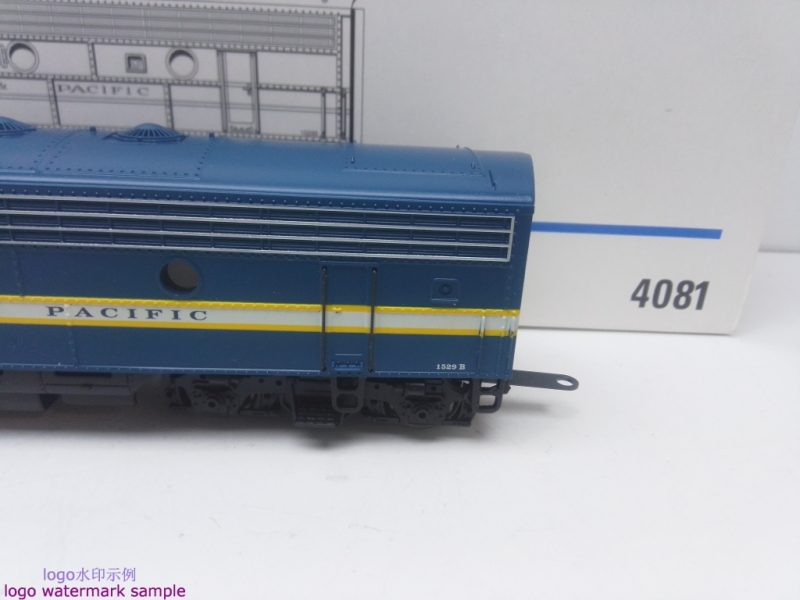 MÄRKLIN H0 AC 4081 Typ EMD F 7 B-Unit / TEXAS & PACIFIC / Diesellokergänzung  / Analog / OVP