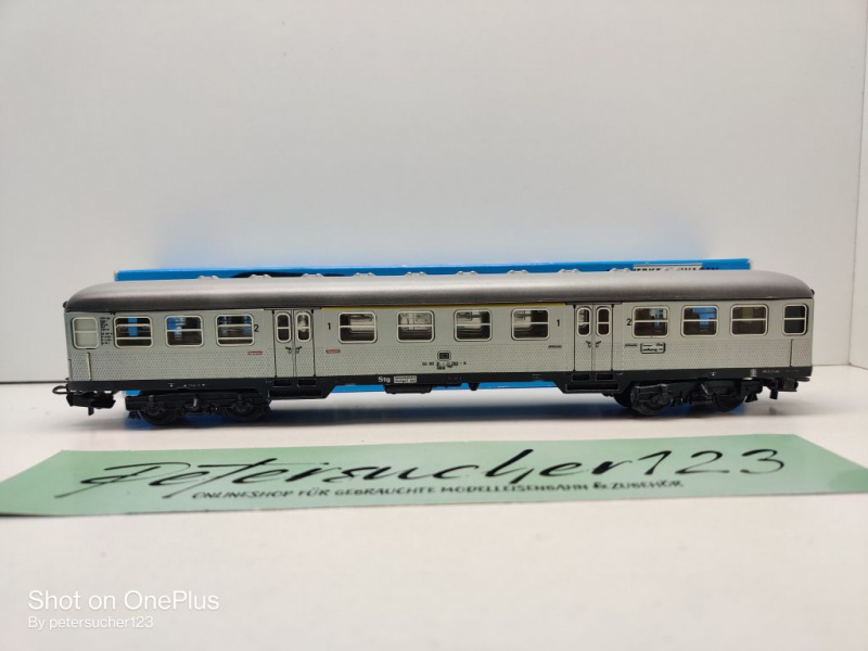 Märklin H0 AC 4083 Nahverkehrswagen "Silberling" 1./2.Kl / ABnb703 / DB / OVP blau