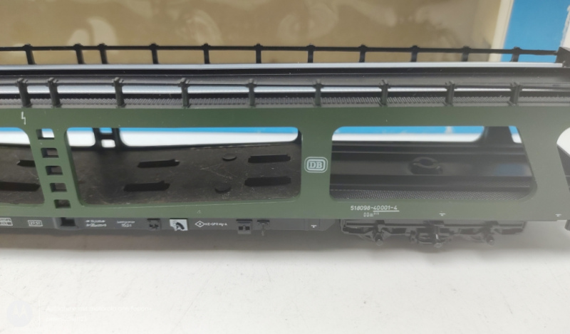 Märklin H0 AC 4084 Autotransporter / DB / Blaue OVP