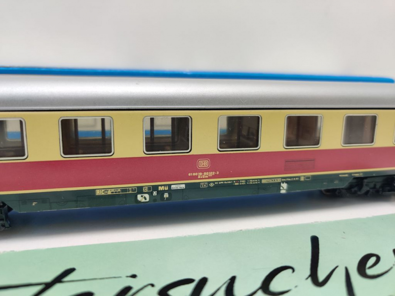 Märklin H0 AC 4085 TEE/IC Abteilwagen 1.Kl Avüm111 / Licht / DB / OVP blau