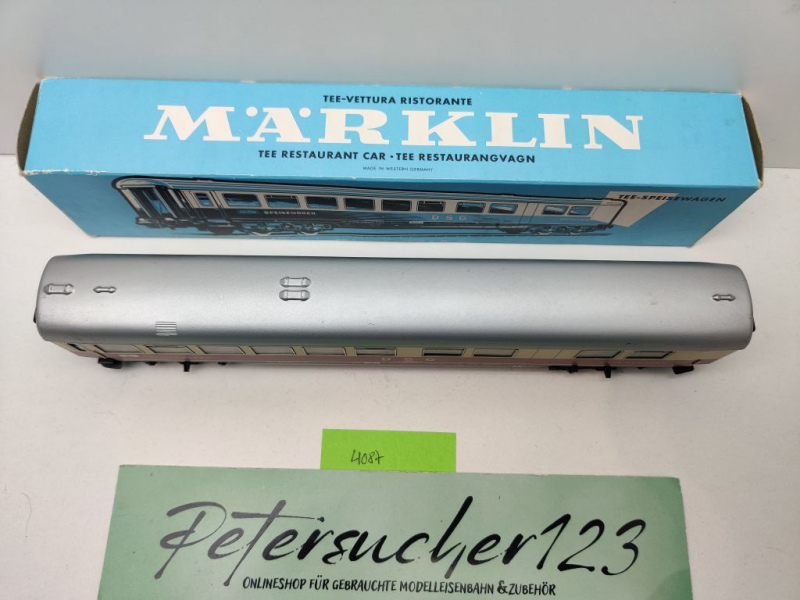Märklin H0 AC 4087 TEE/IC Speisewagen / WRümh132 / DB / ErsatzVP hellblau