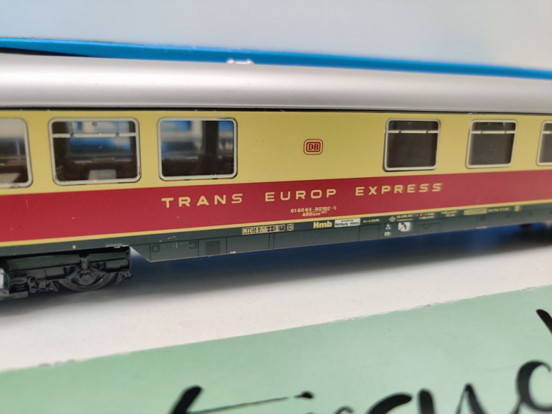 Märklin H0 AC 4088 TEE/IC Barwagen ARDüm105 / DB / OVP blau