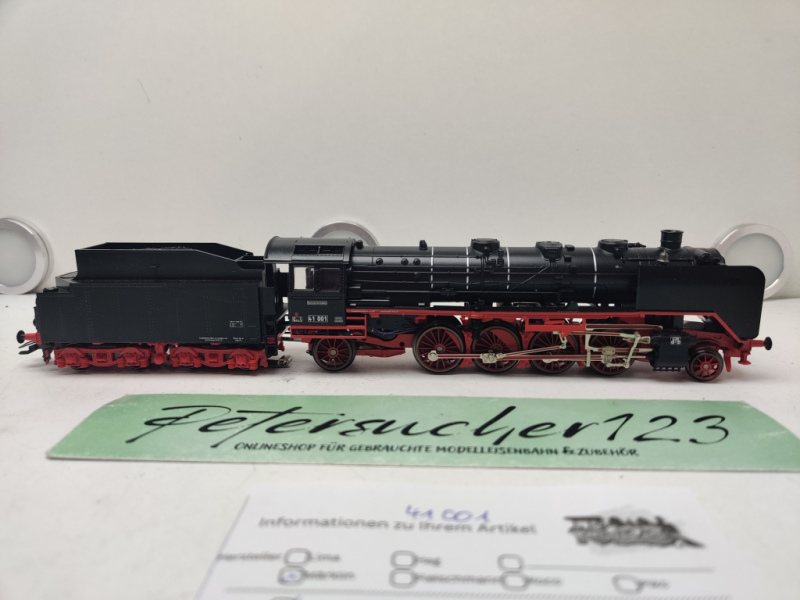 Märklin H0 AC BR44 001 Dampflok Schlepptender / DB / Delta-Digital