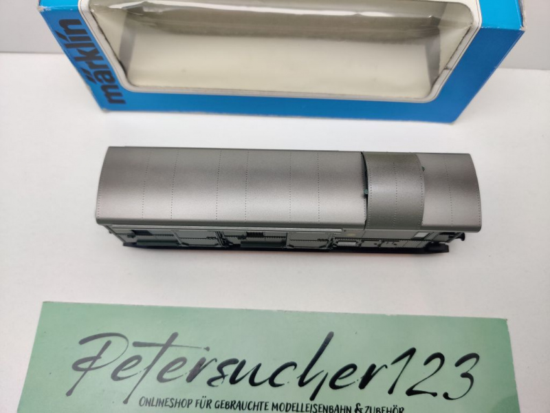 Märklin H0 AC 4102 Gepäckwagen "Donnerbüchse" Pwi30 / DRG / OVP blau