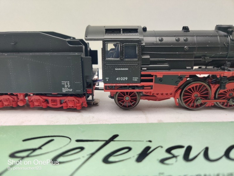 Märklin H0 AC BR41 082 Dampflok Schlepptender Delta-Digital / DB