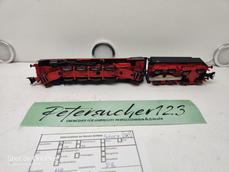Märklin H0 AC BR41 082 Dampflok Schlepptender Delta-Digital / DB