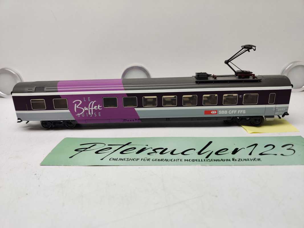 Märklin H0 AC 4125 / SBB D-Zug-Speisewagens (Eurofima WR) / „Le Buffet Suisse“/ Ep. IV / NEM