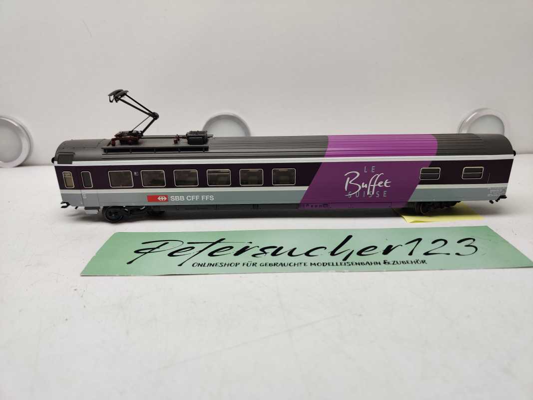 Märklin H0 AC 4125 / SBB D-Zug-Speisewagens (Eurofima WR) / „Le Buffet Suisse“/ Ep. IV / NEM