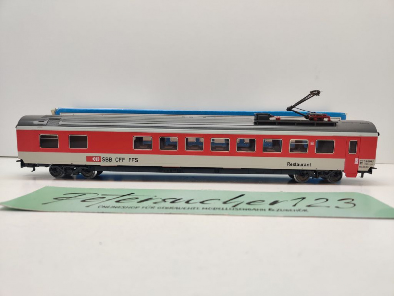 Märklin H0 AC 4125 D-Zug Speisewagen / EW IV WR / SBB / OVP blau