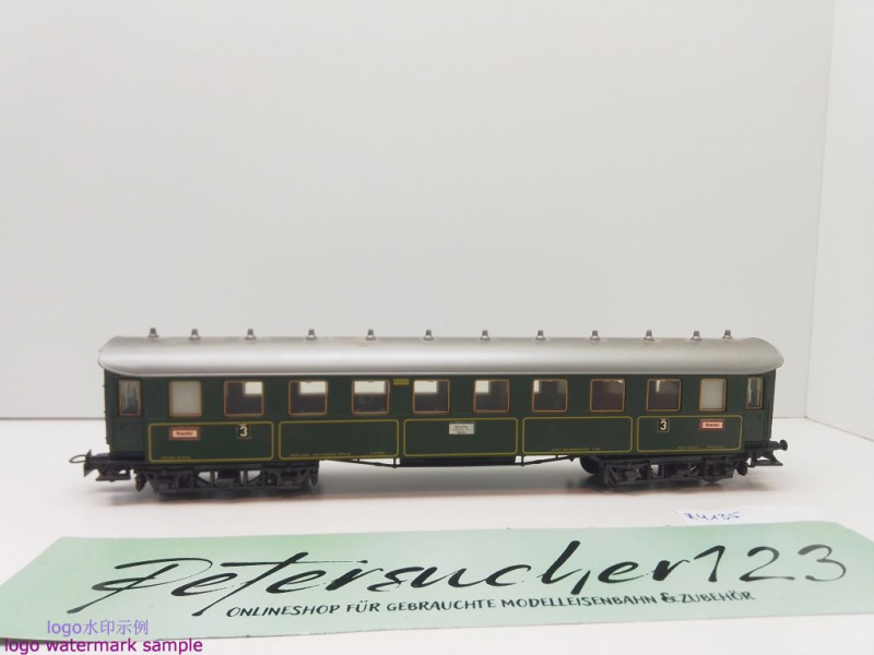 Märklin H0 AC 4135 D-Zug Wagen 3.Kl / Ccü / NEM / K.Bay.Sts.B.