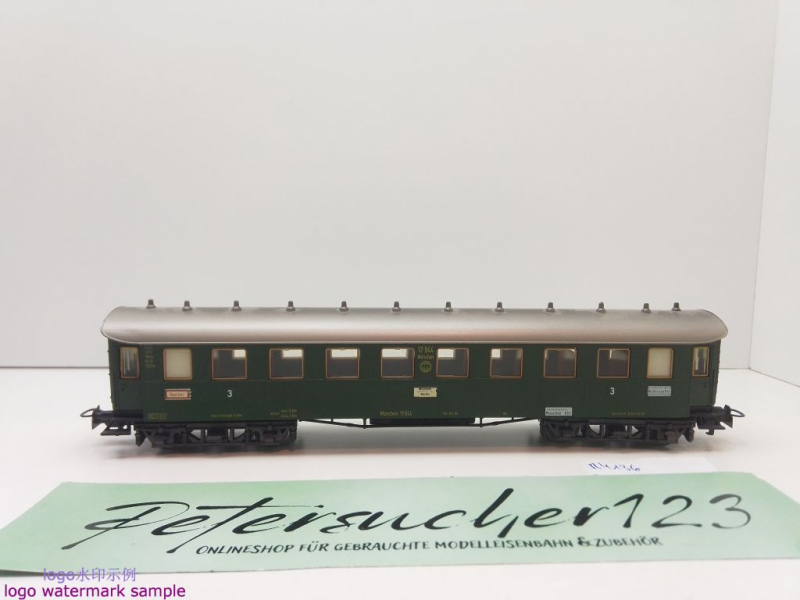 Märklin H0 AC 4136 D-Zug Wagen 3.Kl. / C4übay / DRG