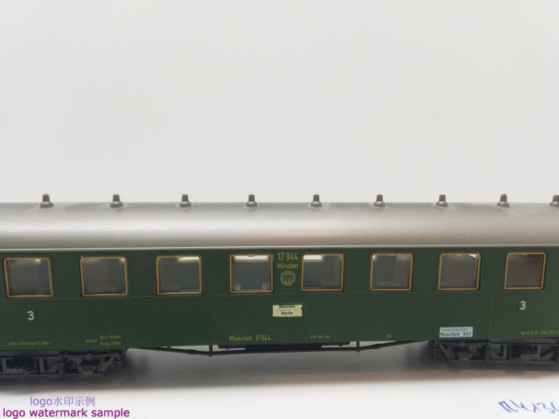 Märklin H0 AC 4136 D-Zug Wagen 3.Kl. / C4übay / DRG