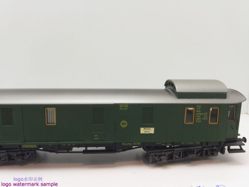 Märklin H0 AC 4137 Schnellzuggepäckwagen / PW4übay09 / DRG