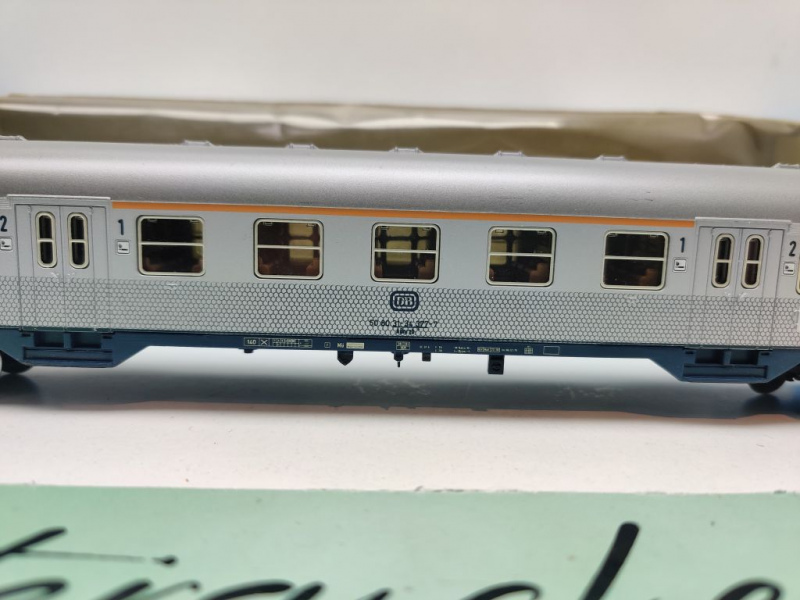 Märklin H0 AC 4158 Nahverkehrswagen 1./2.Kl / ABnrz704 / DB / OVP blau