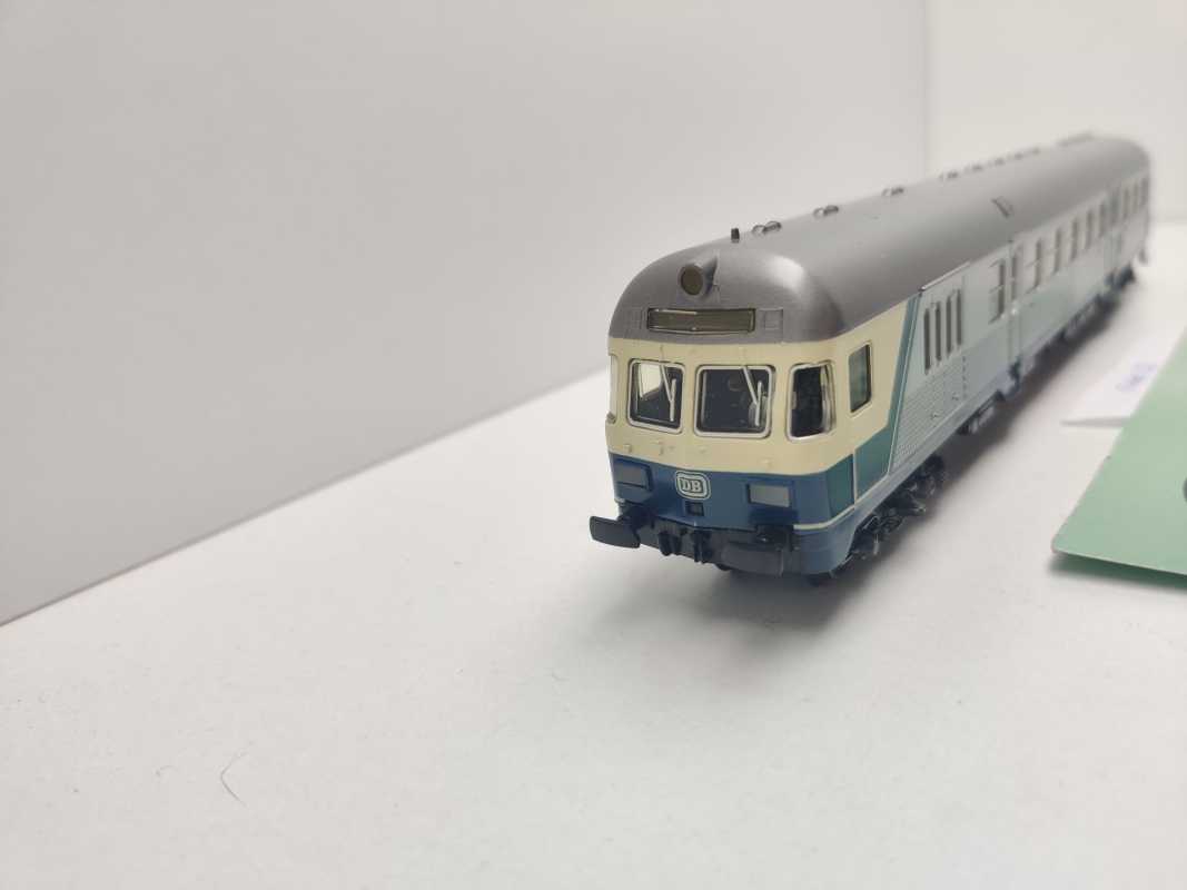 Märklin H0 AC 4160 (2) Nahverkehrswagen m Steuerabteil 2.Kl BDnf735 / DB