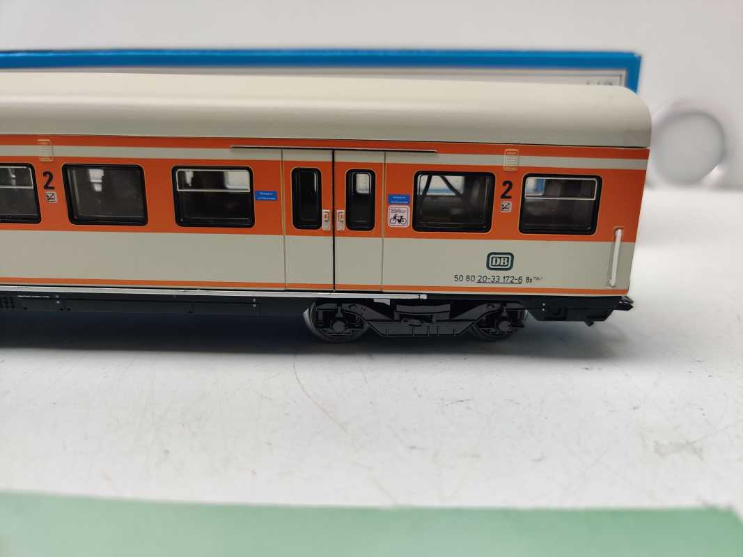 Märklin H0 AC 4184  S-Bahn-Personenwagen der 2. Klasse / Bauart ABx 791.1 / Blaue - OVP