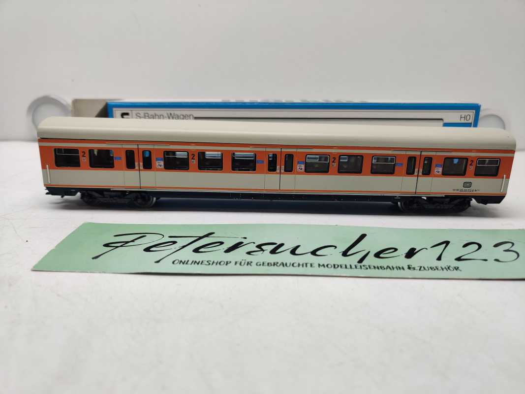 Märklin H0 AC 4184  S-Bahn-Personenwagen der 2. Klasse / Bauart ABx 791.1 / Blaue - OVP