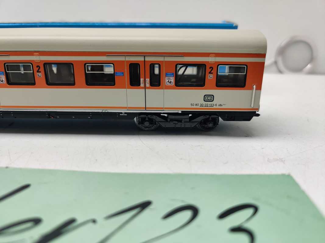 Märklin H0 AC 4183  S-Bahn-Personenwagen der 1./2. Klasse / Bauart ABx 791.1 / Blaue - OVP