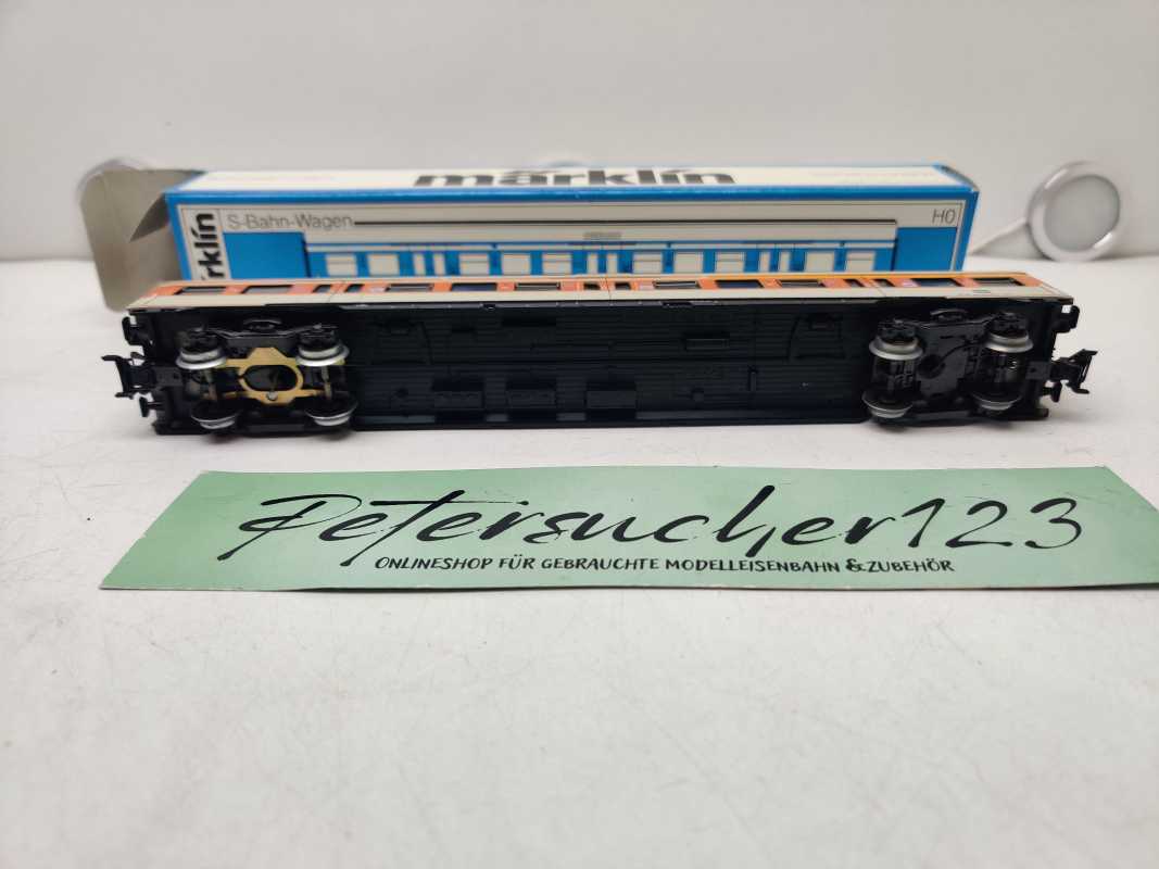 Märklin H0 AC 4183  S-Bahn-Personenwagen der 1./2. Klasse / Bauart ABx 791.1 / Blaue - OVP