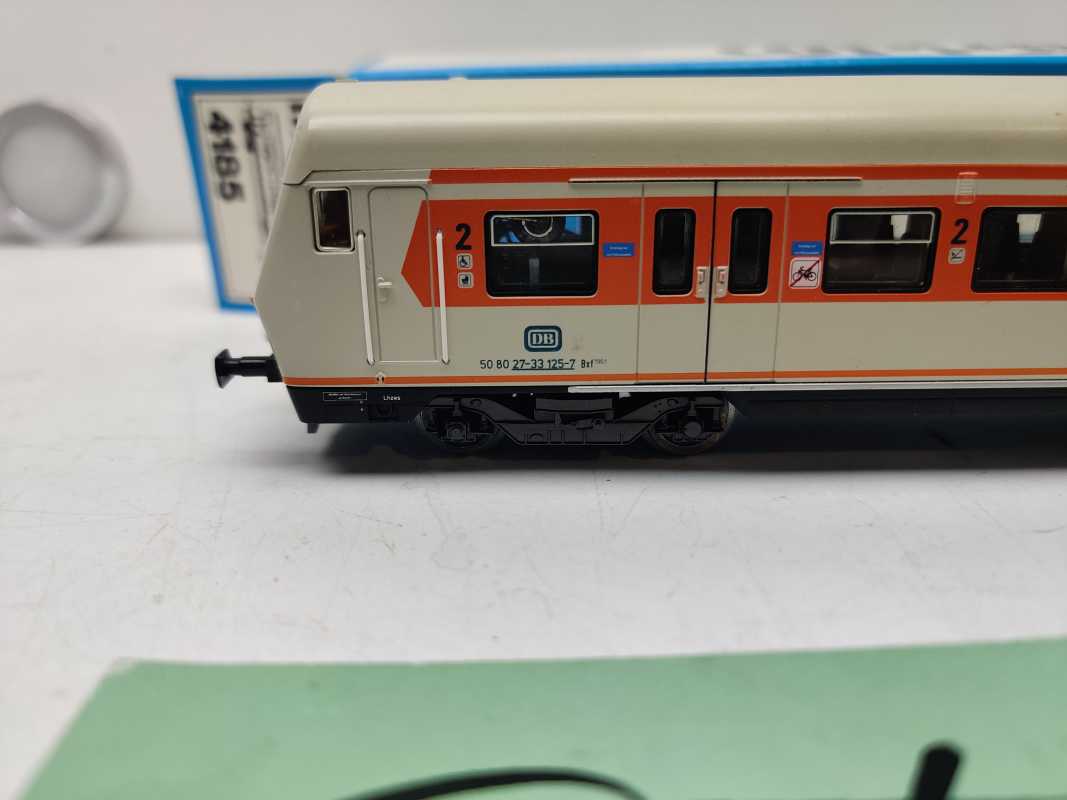 Märklin H0 AC 418  S-Bahn-Steuer - Personenwagen der 2. Klasse / Bauart ABx 791.1 / Blaue - OVP -