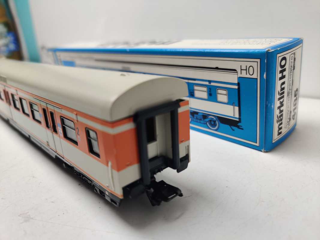 Märklin H0 AC 418  S-Bahn-Steuer - Personenwagen der 2. Klasse / Bauart ABx 791.1 / Blaue - OVP -