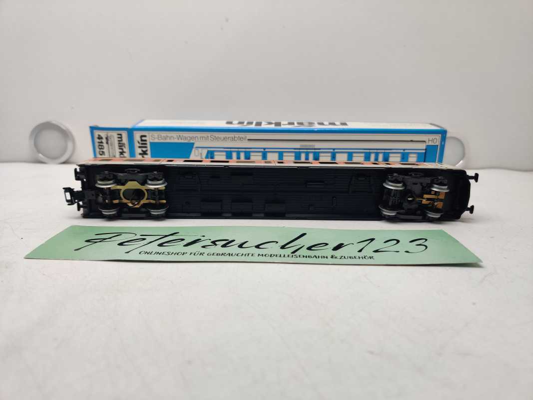 Märklin H0 AC 418  S-Bahn-Steuer - Personenwagen der 2. Klasse / Bauart ABx 791.1 / Blaue - OVP -