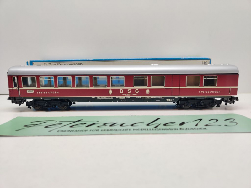 Märklin H0 AC 4188 D-Zug Speisewagen Licht / WRümh132 / DB / OVP blau