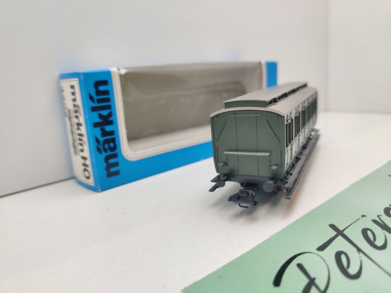 Märklin H0 AC 4202 Abteilwagen 2.Kl / B3pr11b / DB / OVP blau