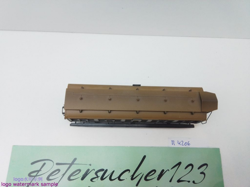 Märklin H0 AC 4206 Abteilwagen m Bremserhaus 1.Kl / A3 / NEM / K.P.E.V.
