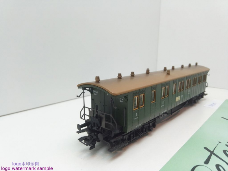 Märklin H0 AC 4210 Schnellzugwagen 2.-3.Kl. / BCCi Wü 00 / NEM / K.W.St.E.