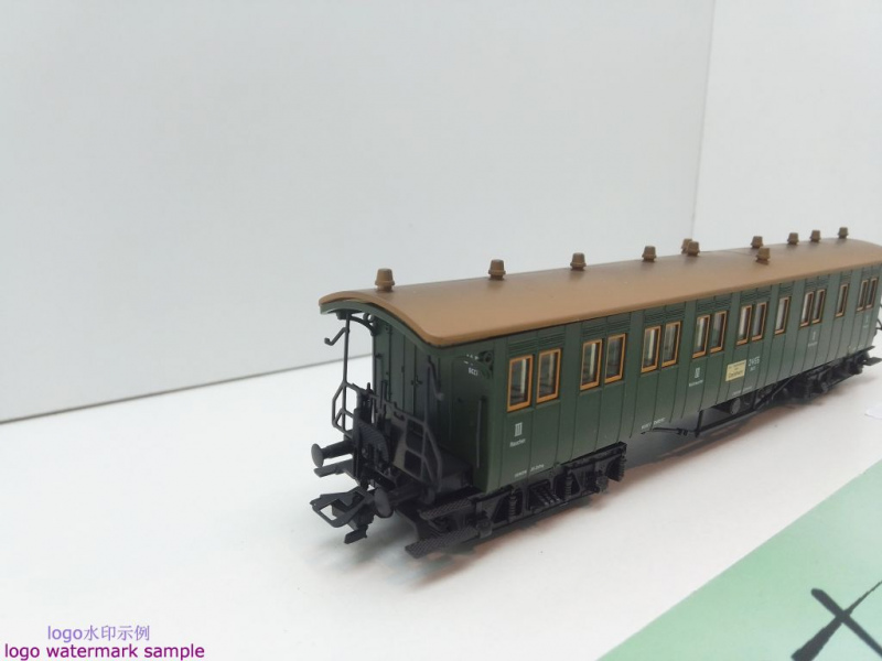 Märklin H0 AC 4210 Schnellzugwagen 2.-3.Kl. / BCCi Wü 00 / NEM / K.W.St.E.