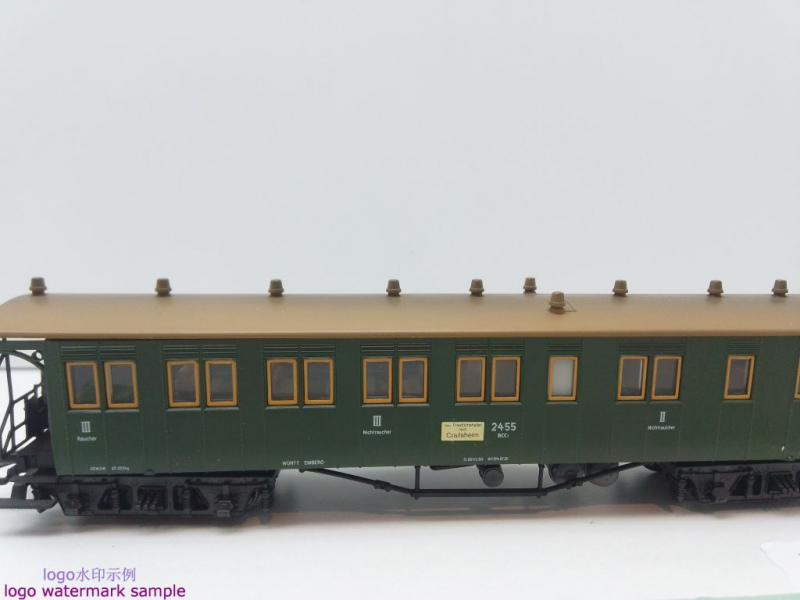 Märklin H0 AC 4210 Schnellzugwagen 2.-3.Kl. / BCCi Wü 00 / NEM / K.W.St.E.