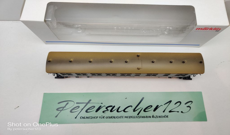 Märklin H0 AC 4210 Schnellzugwagen 2.-3.Kl. / BCCCi / K.Wü.St.E. / OVP weiß