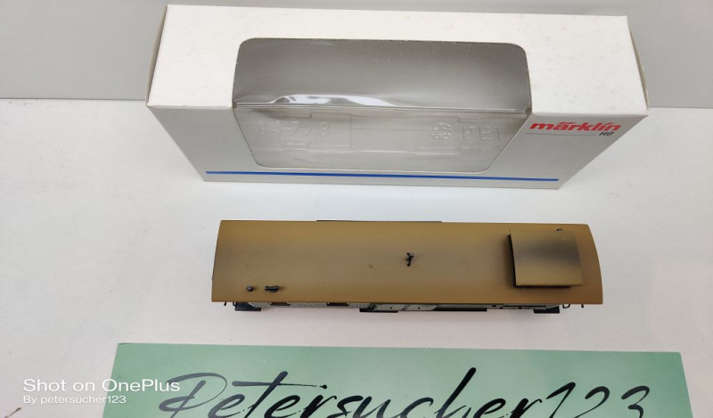 Märklin H0 AC 4212 Gepäckwagen / Pwi / K.Wü.St.E. / OVP weiß