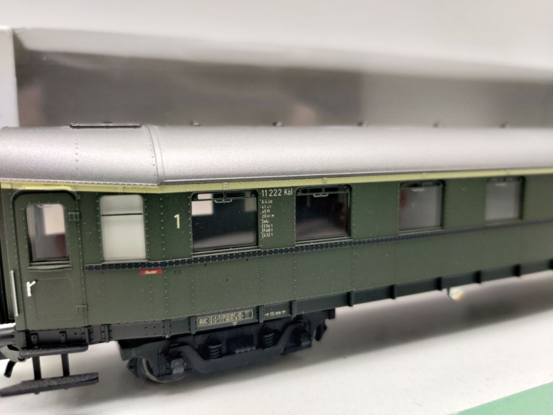 Märklin H0 AC 42234 Abteilwagen "Hecht" 1.Kl A4üe / NEM / DB / OVP weiß